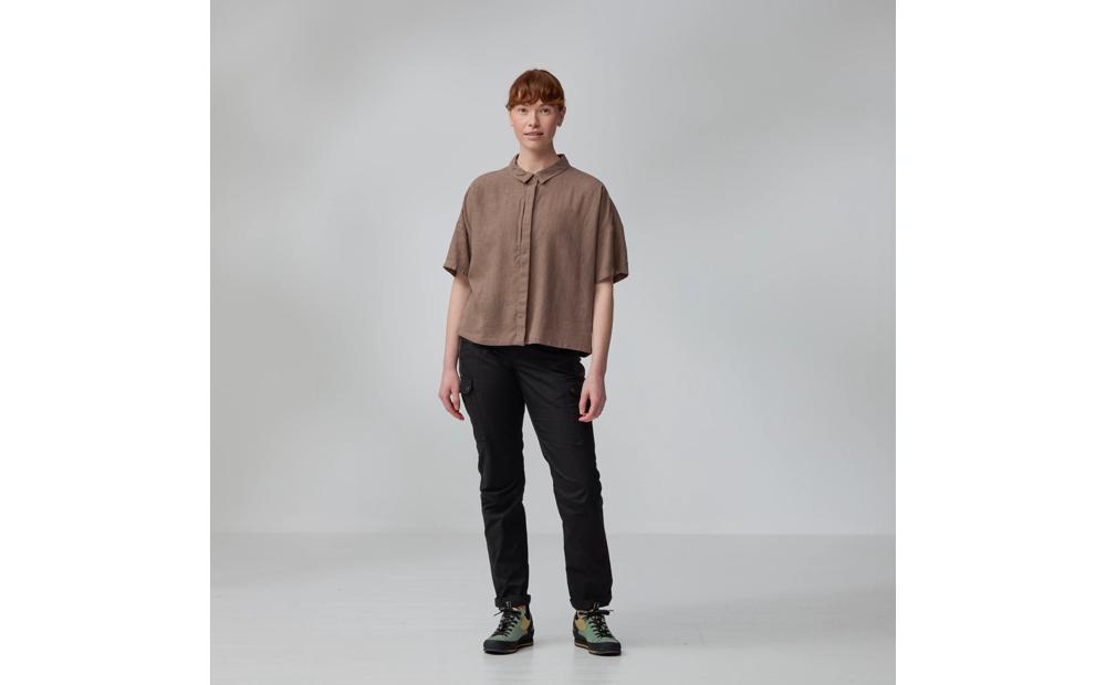 Övik Hemp Camp Shirt SS W Product Image