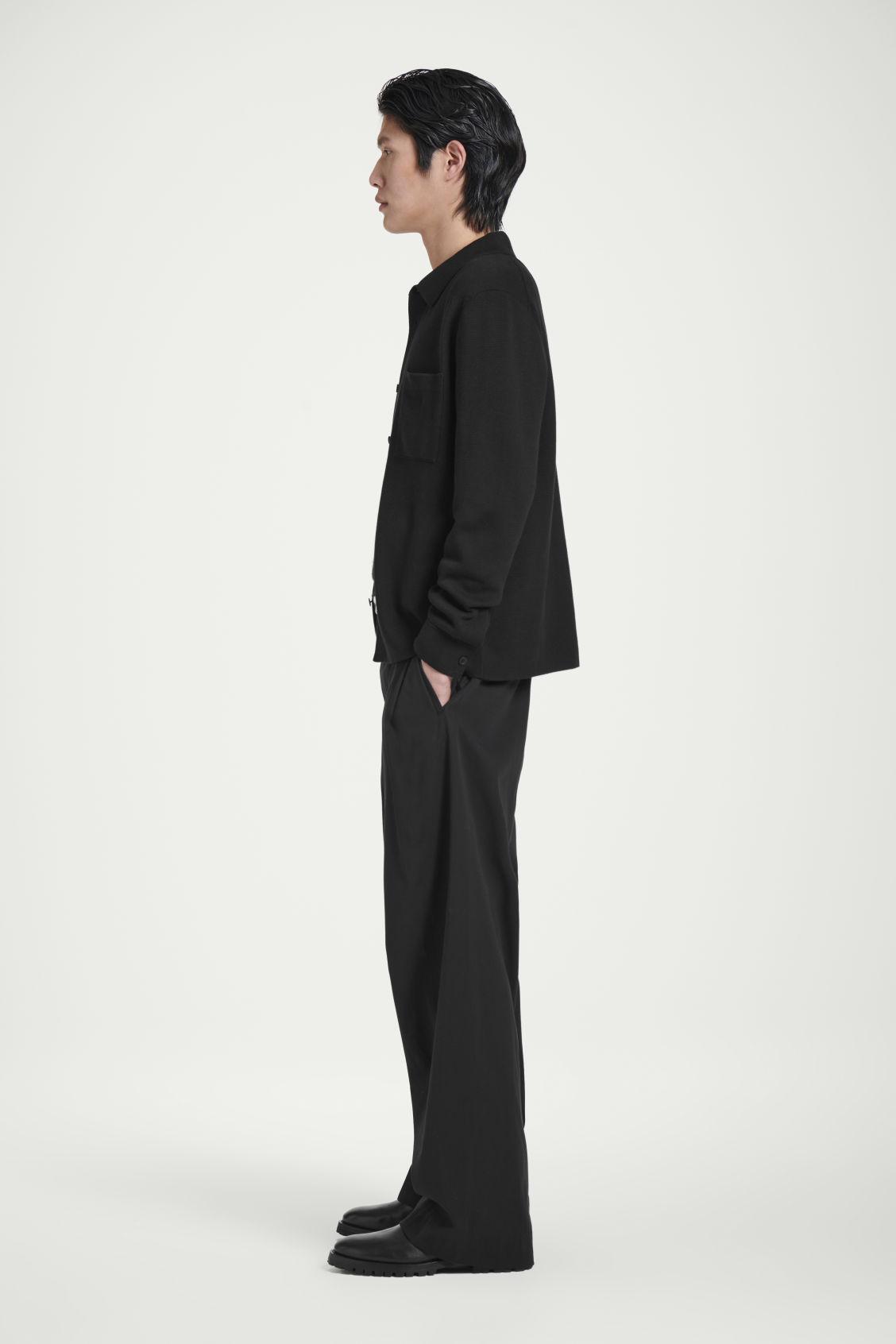 MILANO-KNIT COTTON SHIRT Product Image