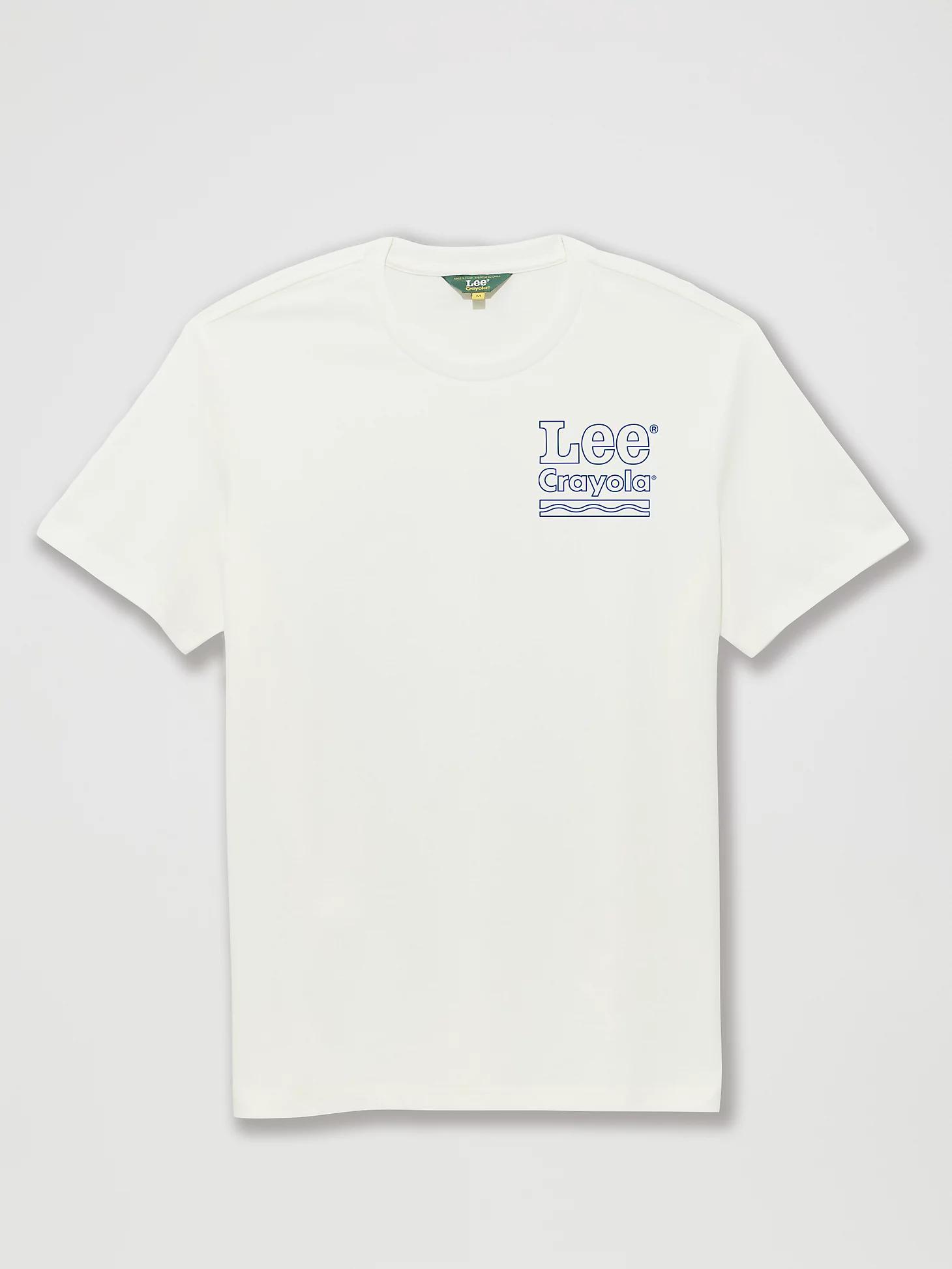 Lee® x Crayola® Limited Edition Color By Numbers Graphic Tee | Men's Tops & Tees | Lee® Product Image