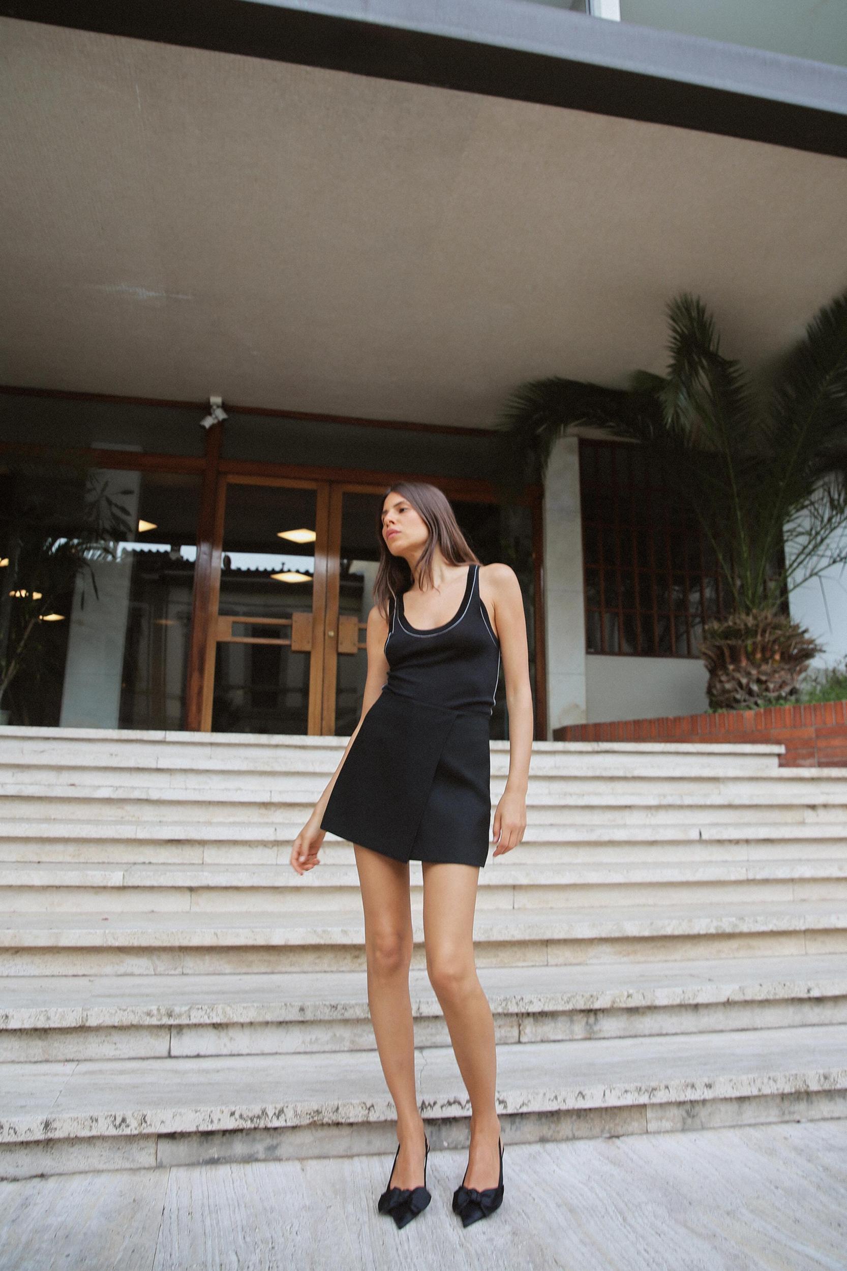 WRAP FRONT SKORT Product Image