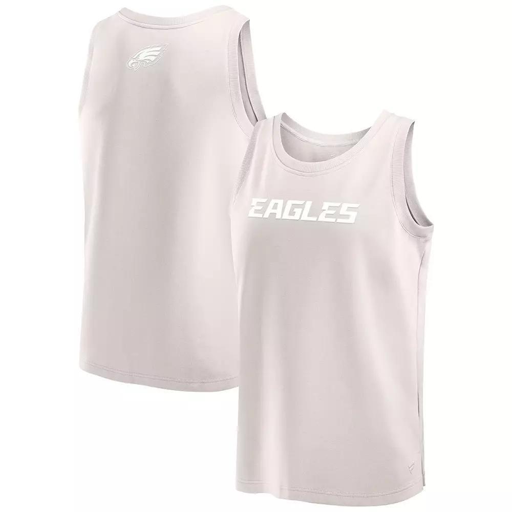Men's Fanatics Cream Philadelphia Eagles Elements Tank Top, Size: 2XL, Beige Product Image