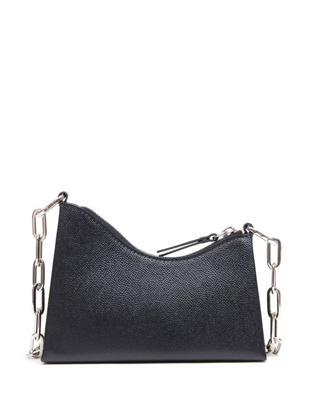 micro Snatched leather shoulder bag Product Image