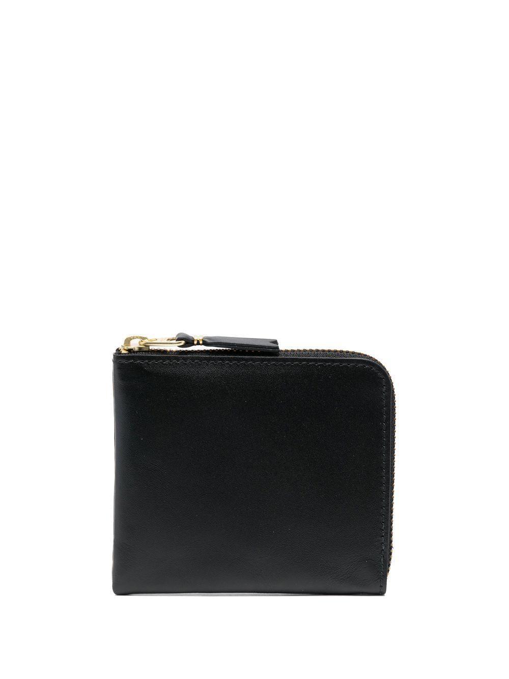 zip-around leather wallet Product Image