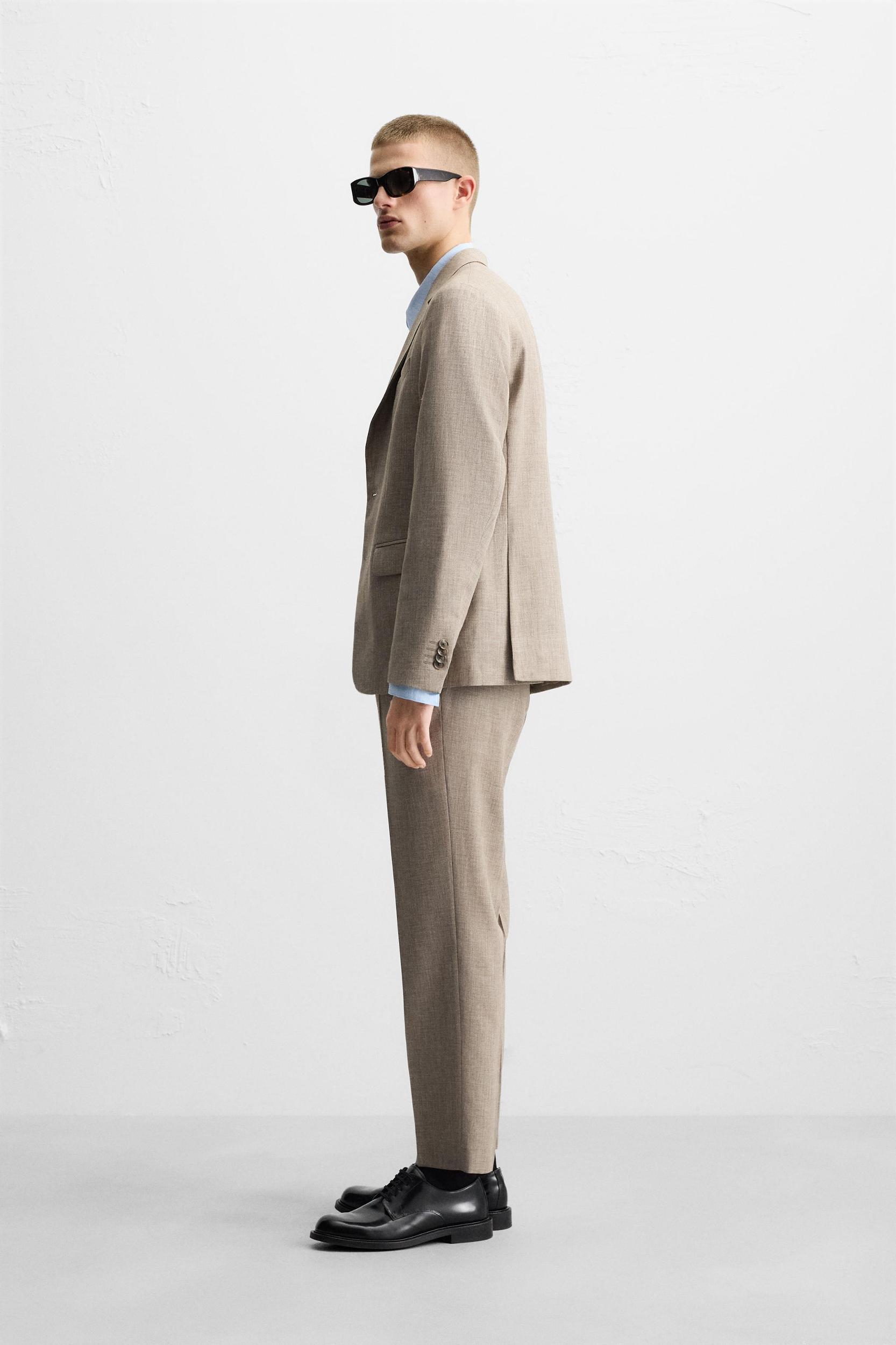 WOOL SUIT PANTS Product Image