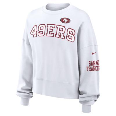 San Francisco 49ers Nike Womens NFL Pullover Crew Product Image