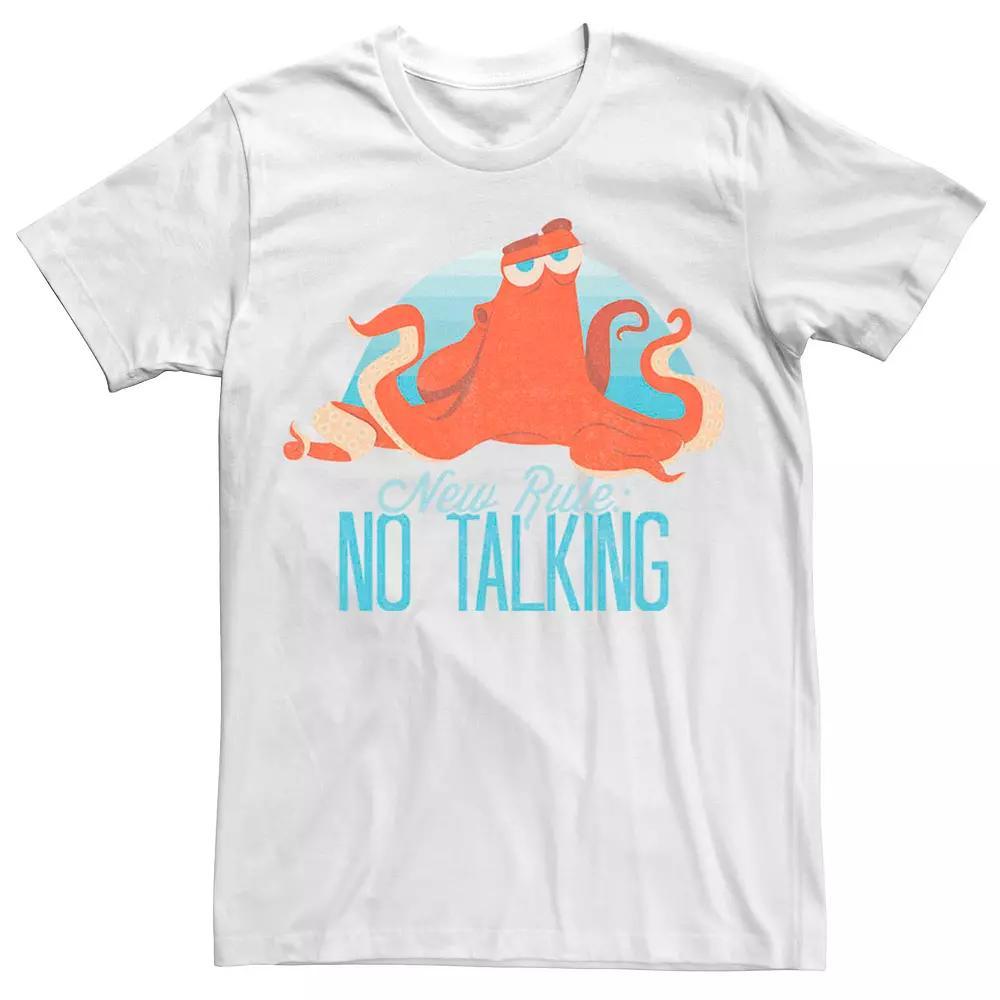 Men's Disney Pixar Finding Dory Hank No Talking Tee, Size: Large, White Product Image