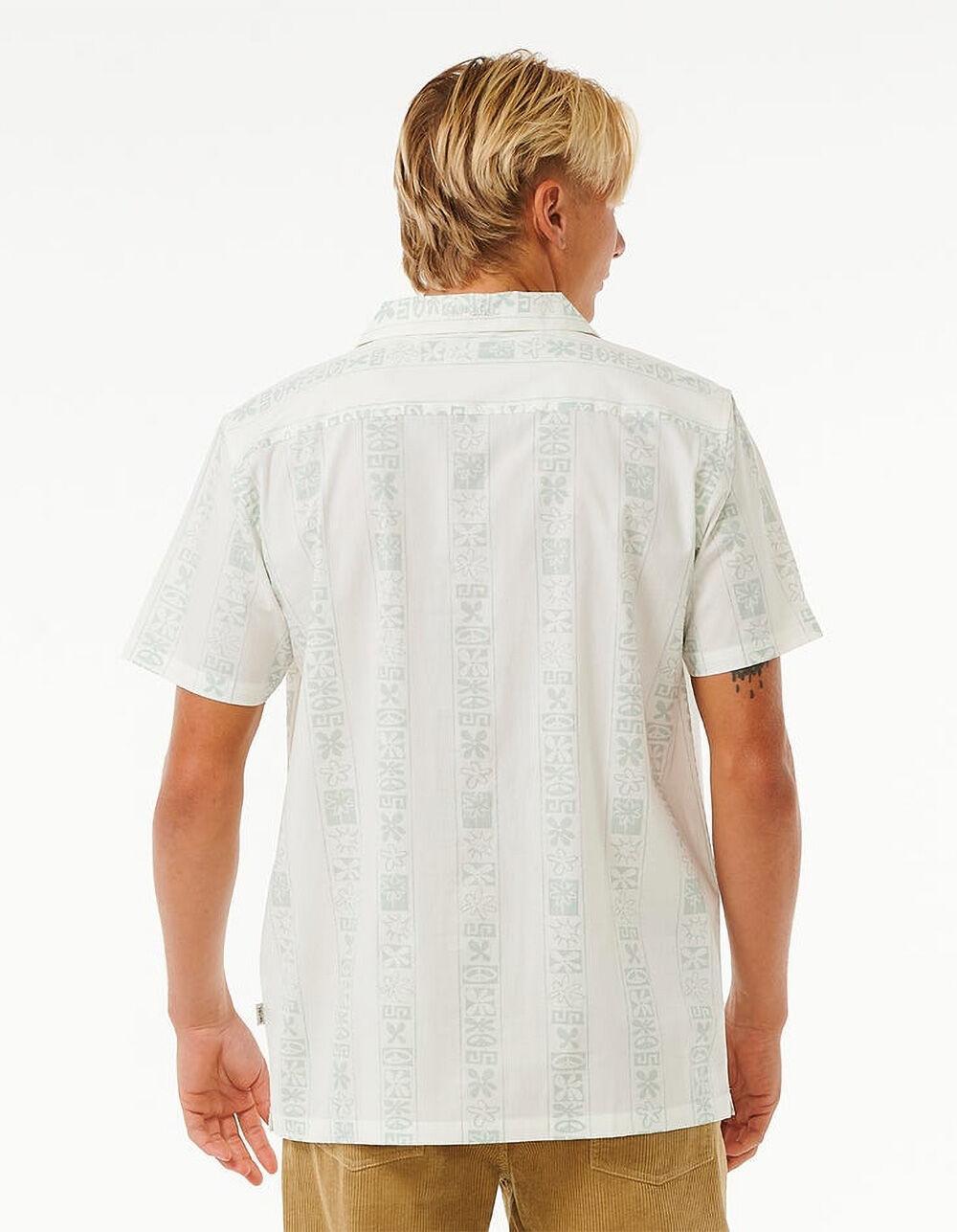 RIP CURL Saltwater Culture Mens Button Up Shirt - BONE Product Image