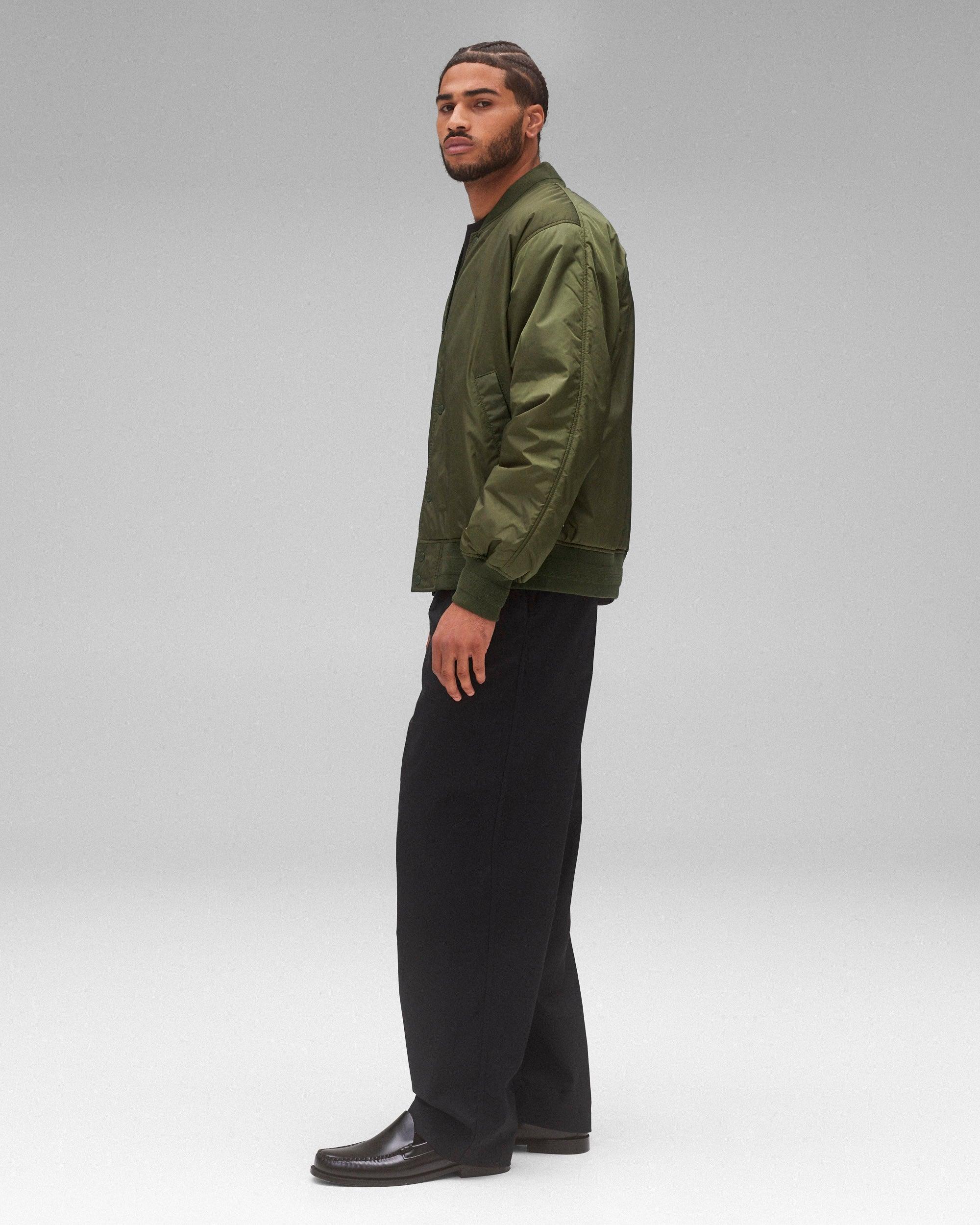 Econyl Satin Nylon Stadium Jacket - Vault Male Product Image