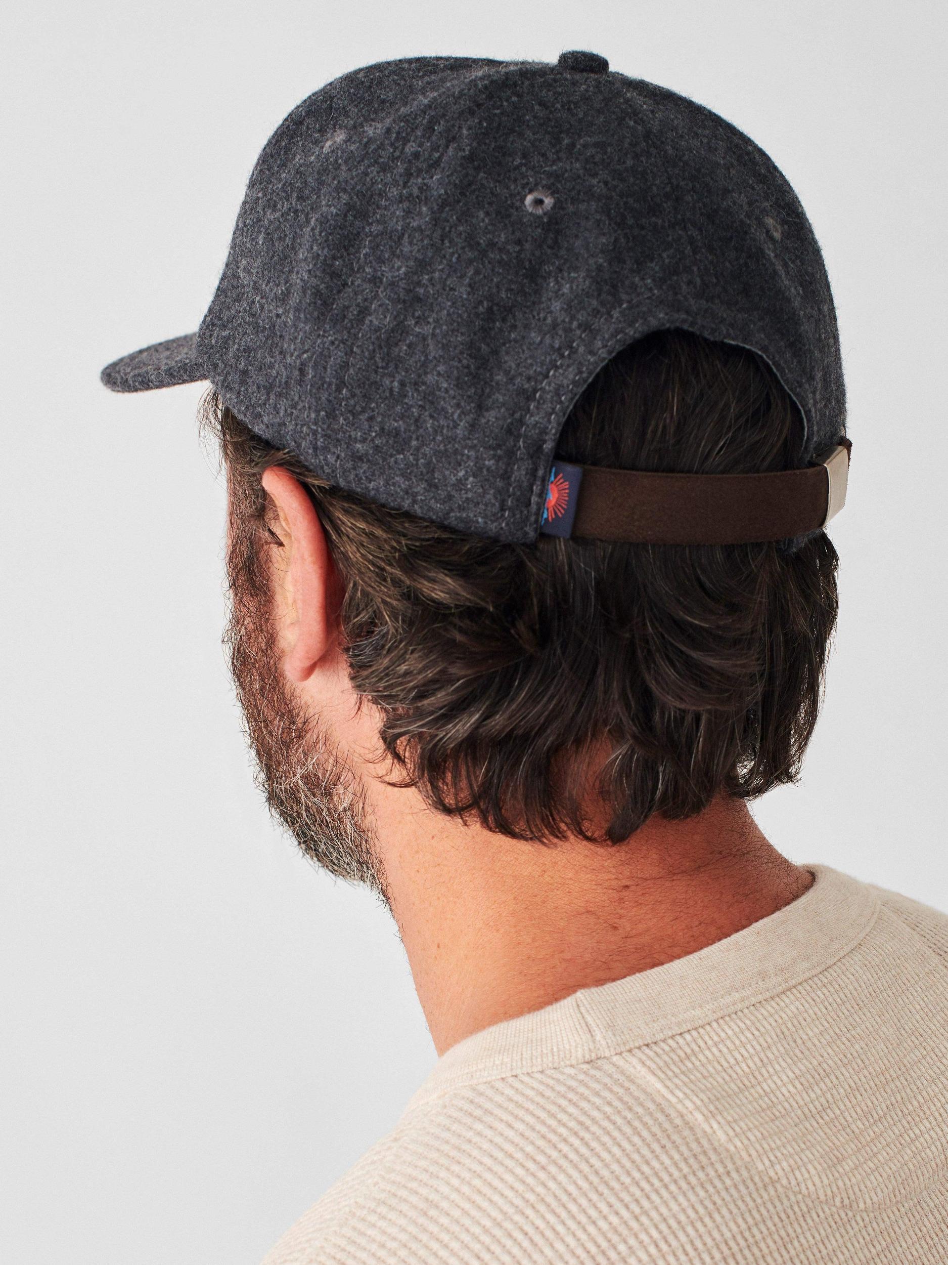 Wool Baseball Hat - Grey Heather Male Product Image