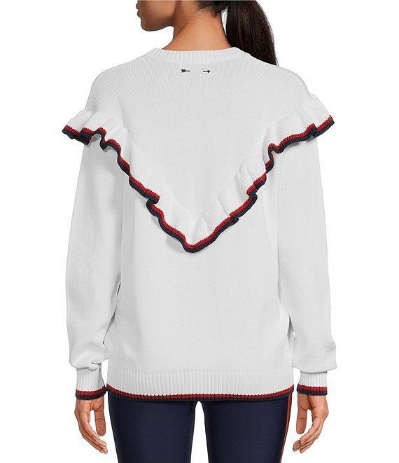 The Upside Columbia Boo Frill Knit Top Product Image