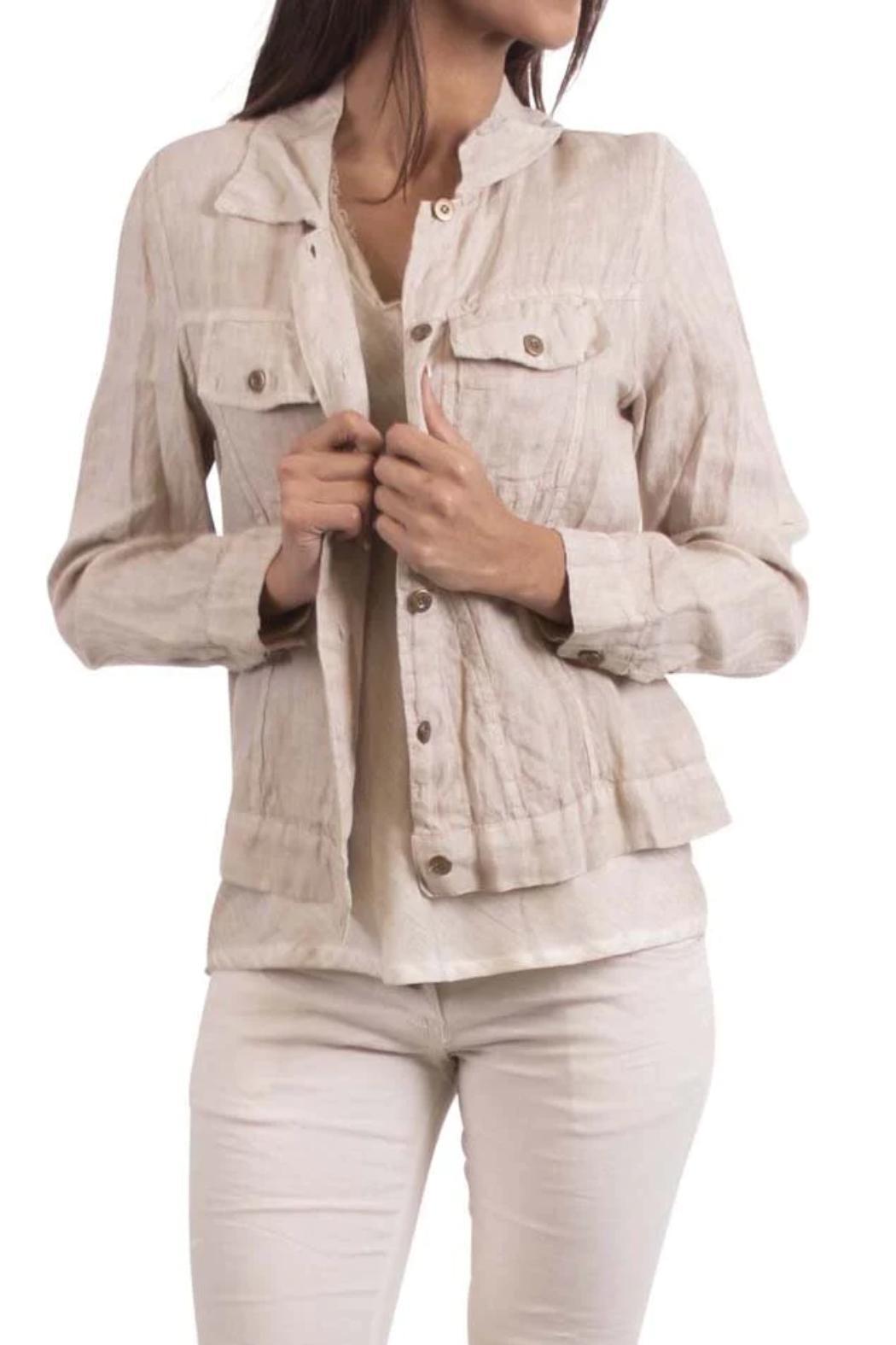 Lorenzo Linen Jacket Product Image