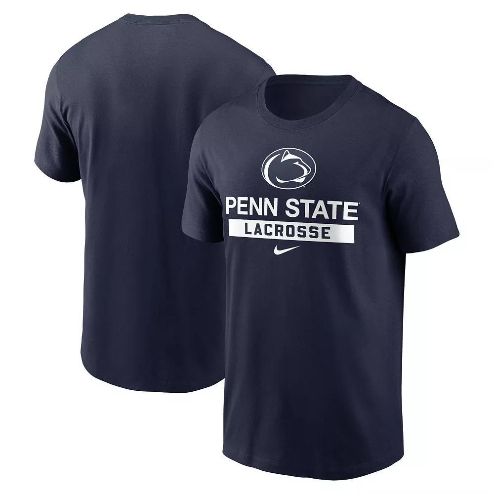 Men's Nike Navy Penn State Nittany Lions Lacrosse T-Shirt, Size: 2XL, Blue Product Image