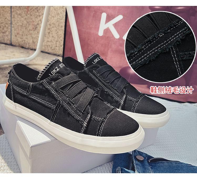 Plain Canvas Slip Ons Product Image