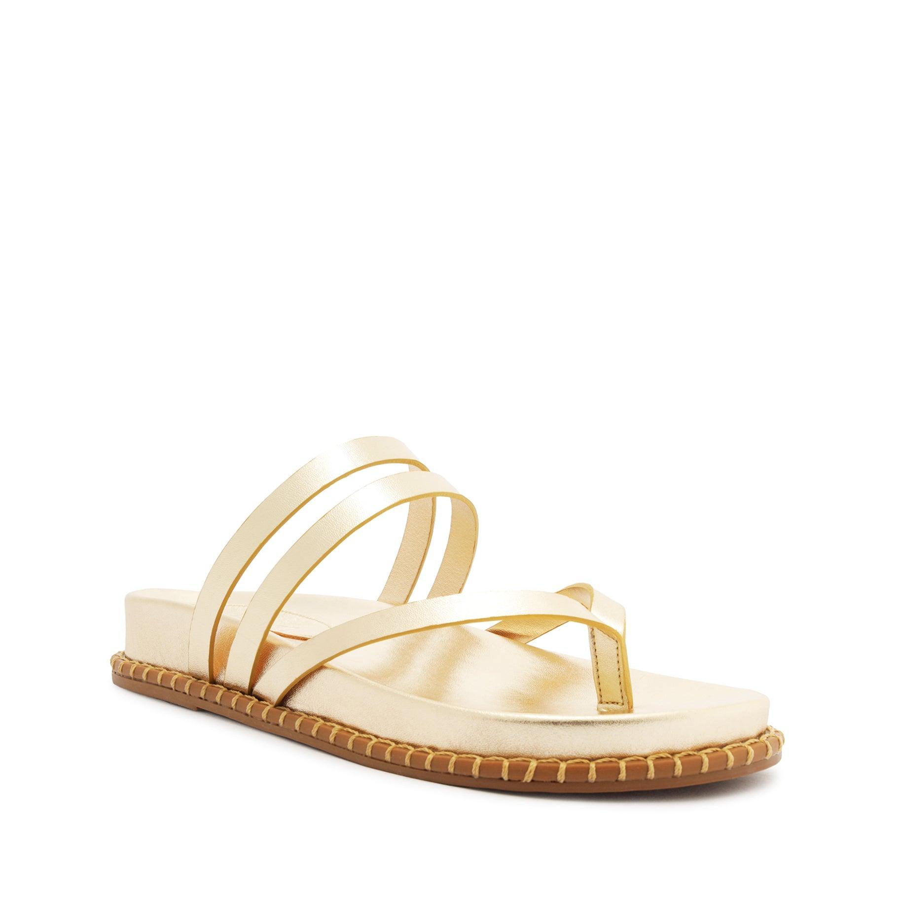Rania Sporty Metallic Leather Sandal Product Image