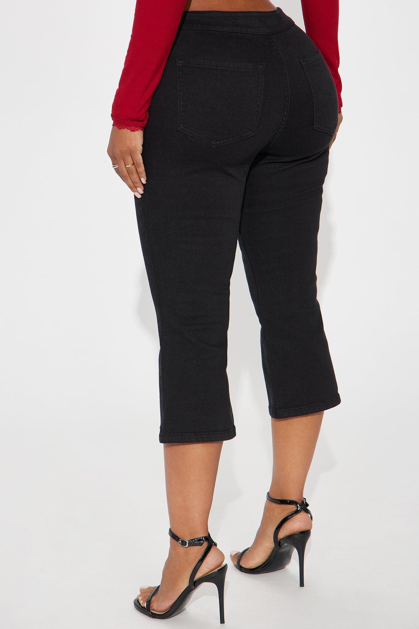 Cora Capri Pant - Black Product Image