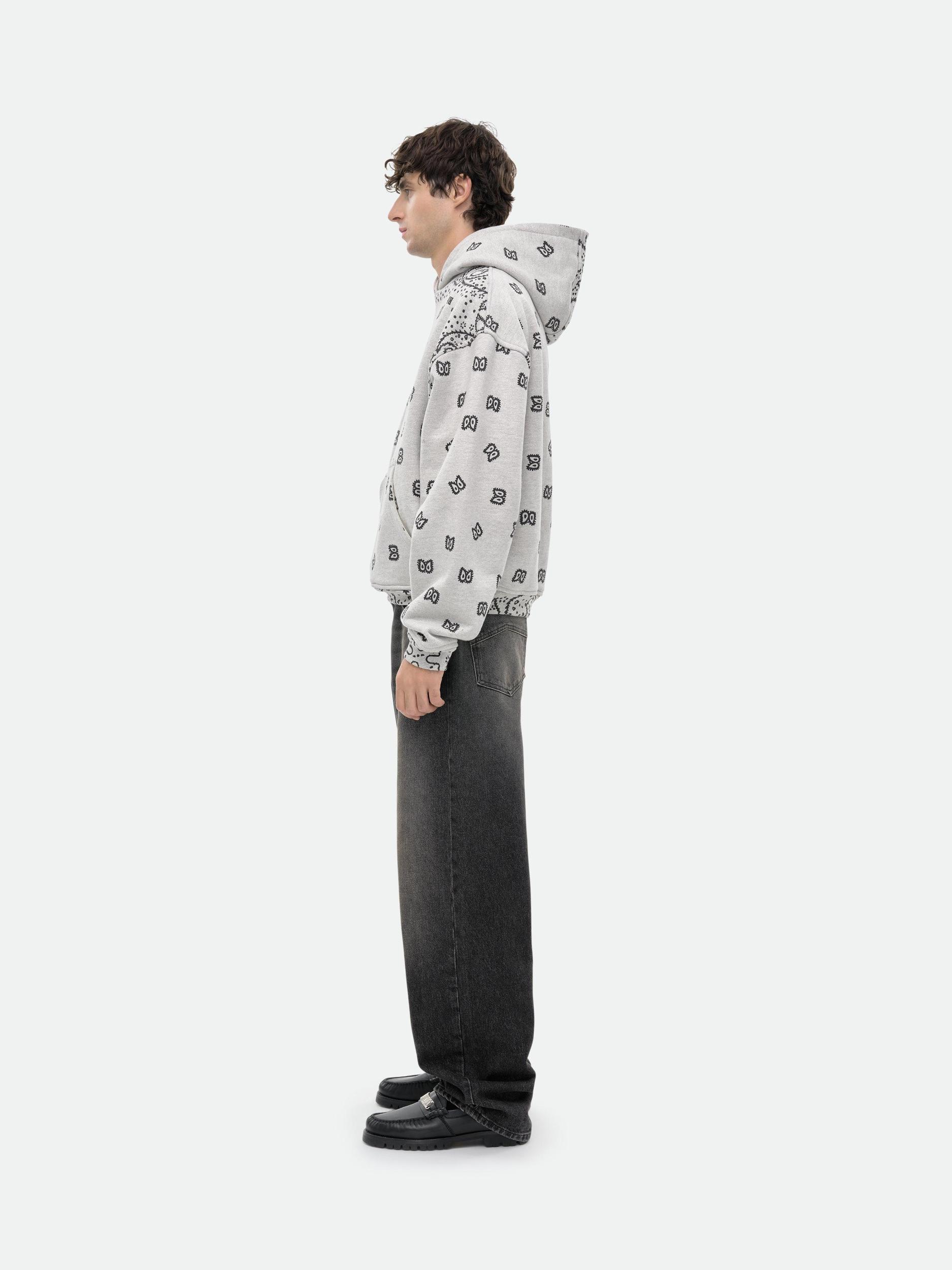 BANDANA PRINT HOODIE Male Product Image
