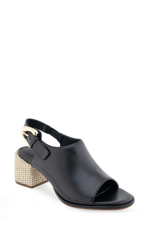 Aerosoles Nora Women's Leather Dress Sandals, Size: 9.5, Black Leather Product Image