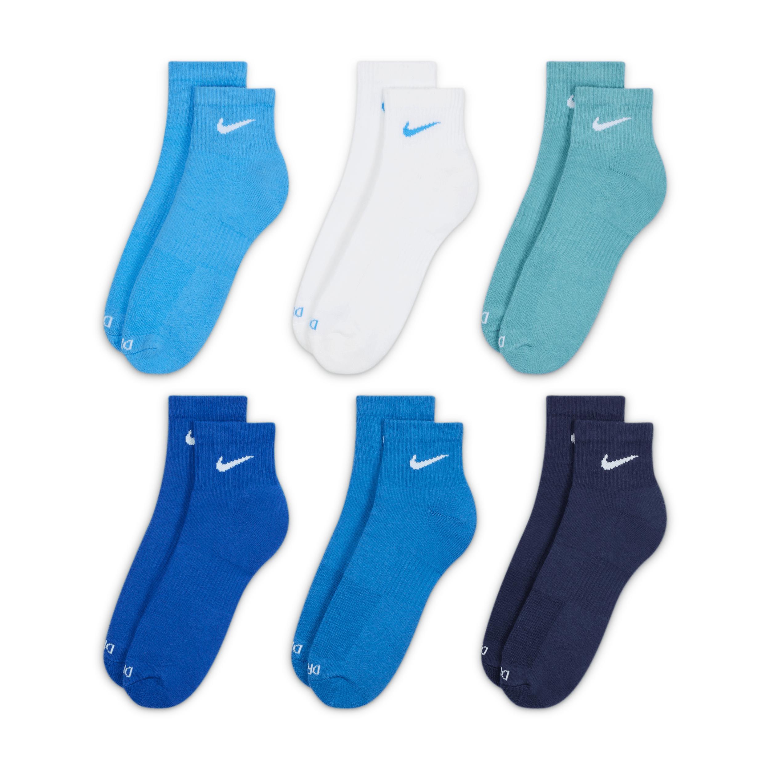 Nike Men's Everyday Plus Cushioned Training Ankle Socks (6 Pairs) Product Image