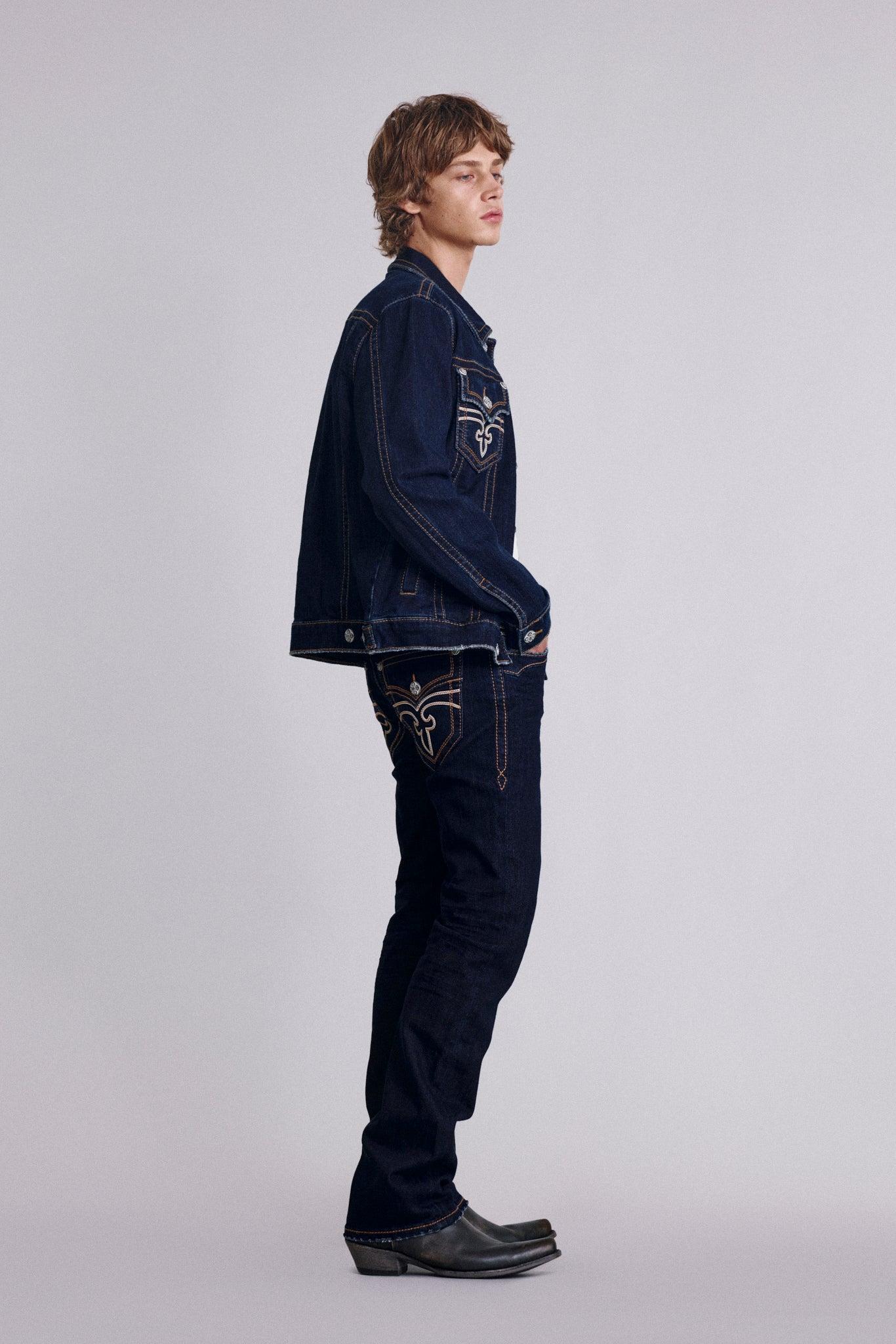 Jegor Denim Jacket Male Product Image