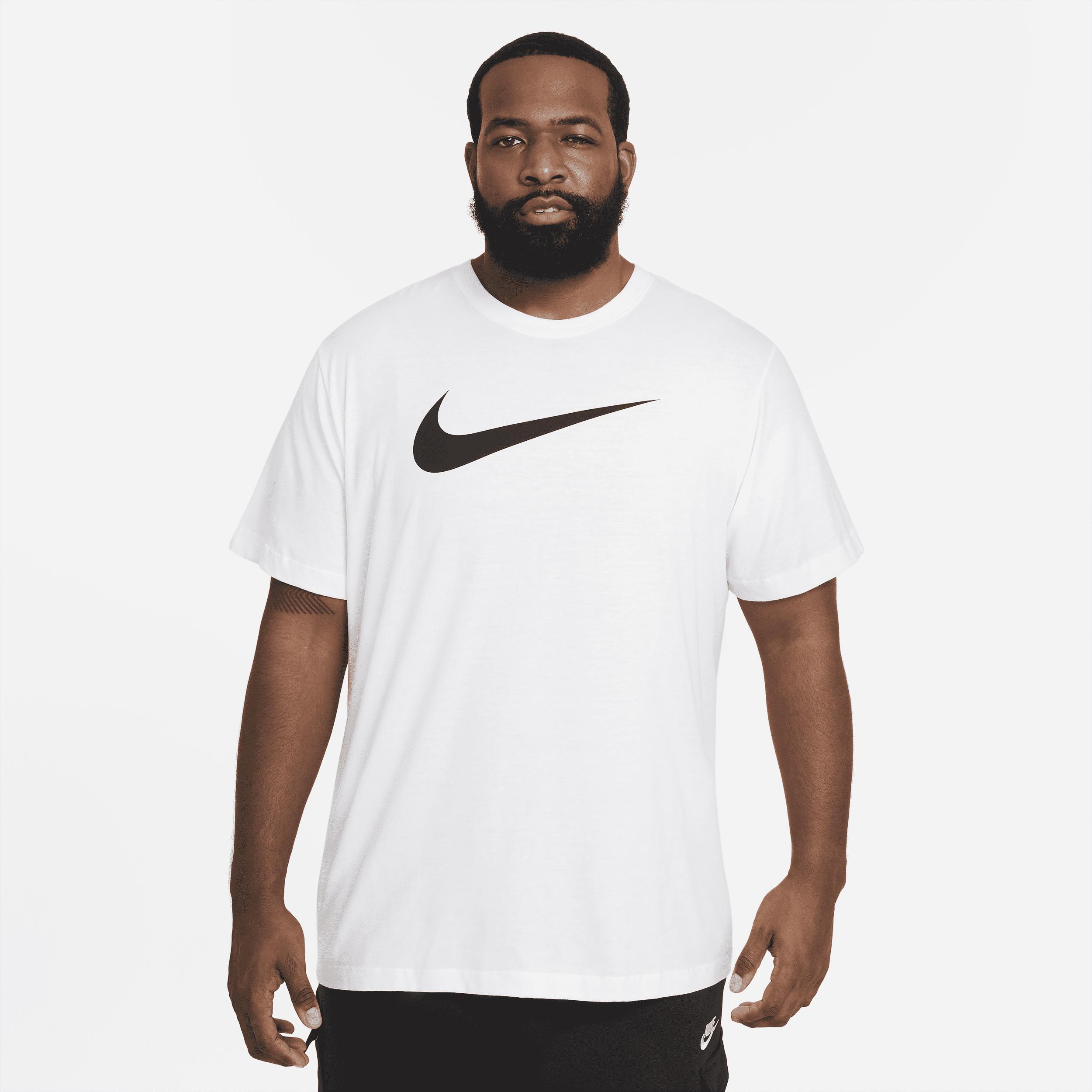 Men's Nike Icon Swoosh Tee, Size: XXL, Dark Gray Grey Product Image