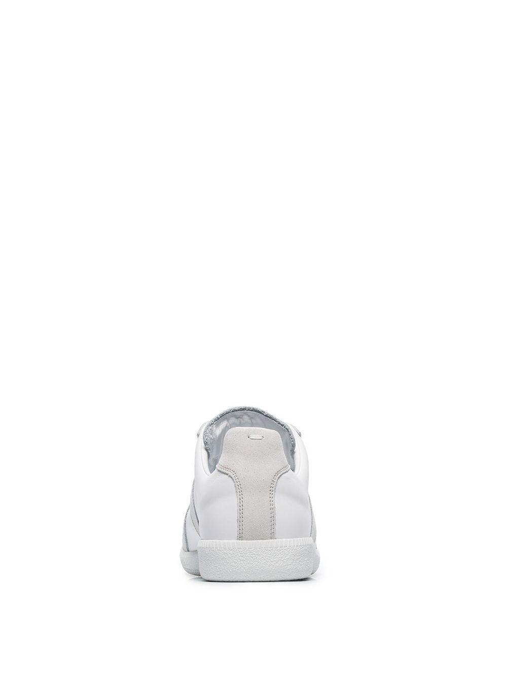 Replica low-top leather sneakers Product Image