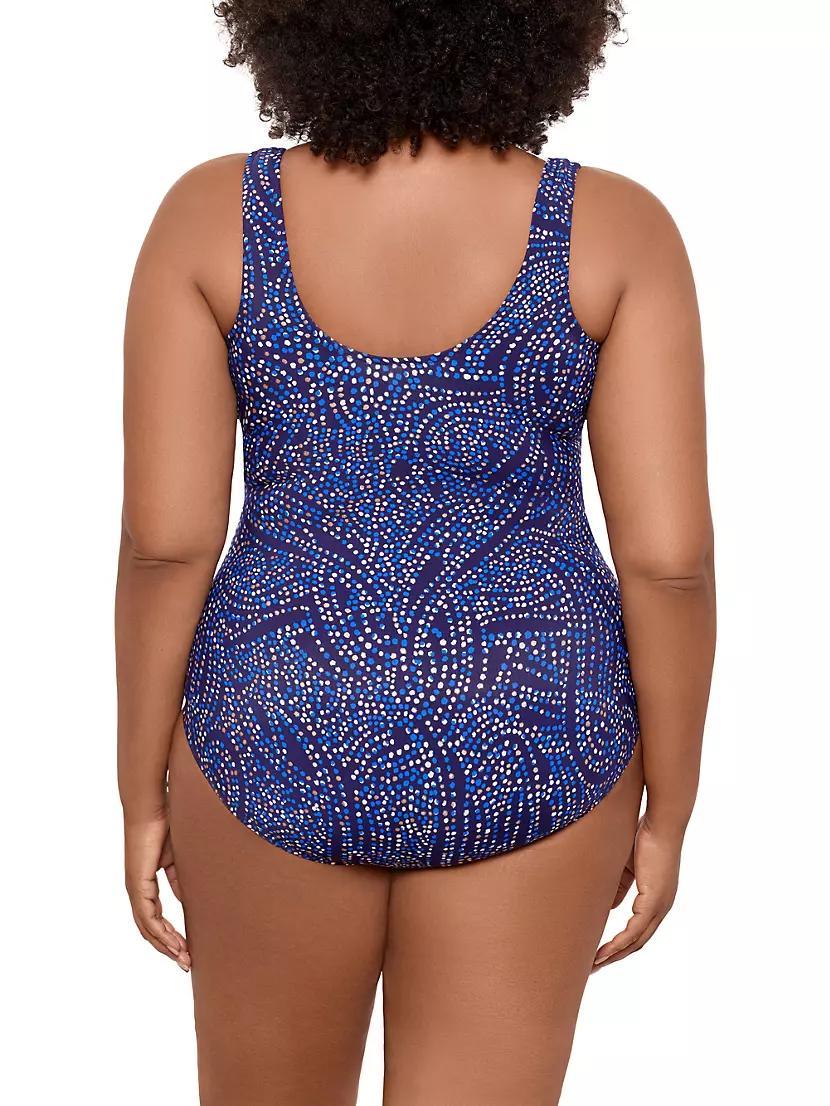 Plus Spotlight Oceanus One-Piece Swimsuit Product Image
