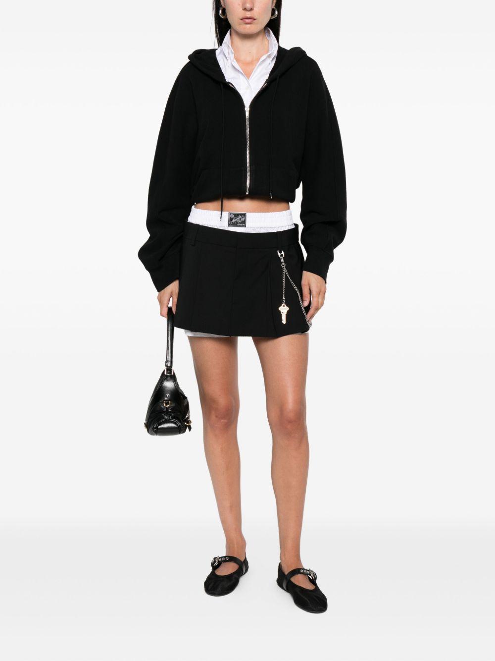 pleated key-detail shorts  Product Image
