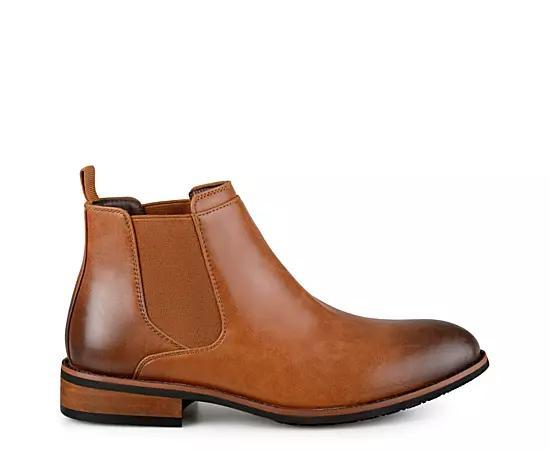 VANCE Landon Mens Chelsea Boots Brown Product Image