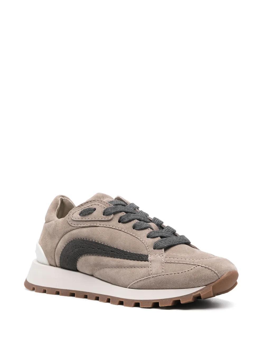 BRUNELLO CUCINELLI Sneakers Shoes In Brown Product Image