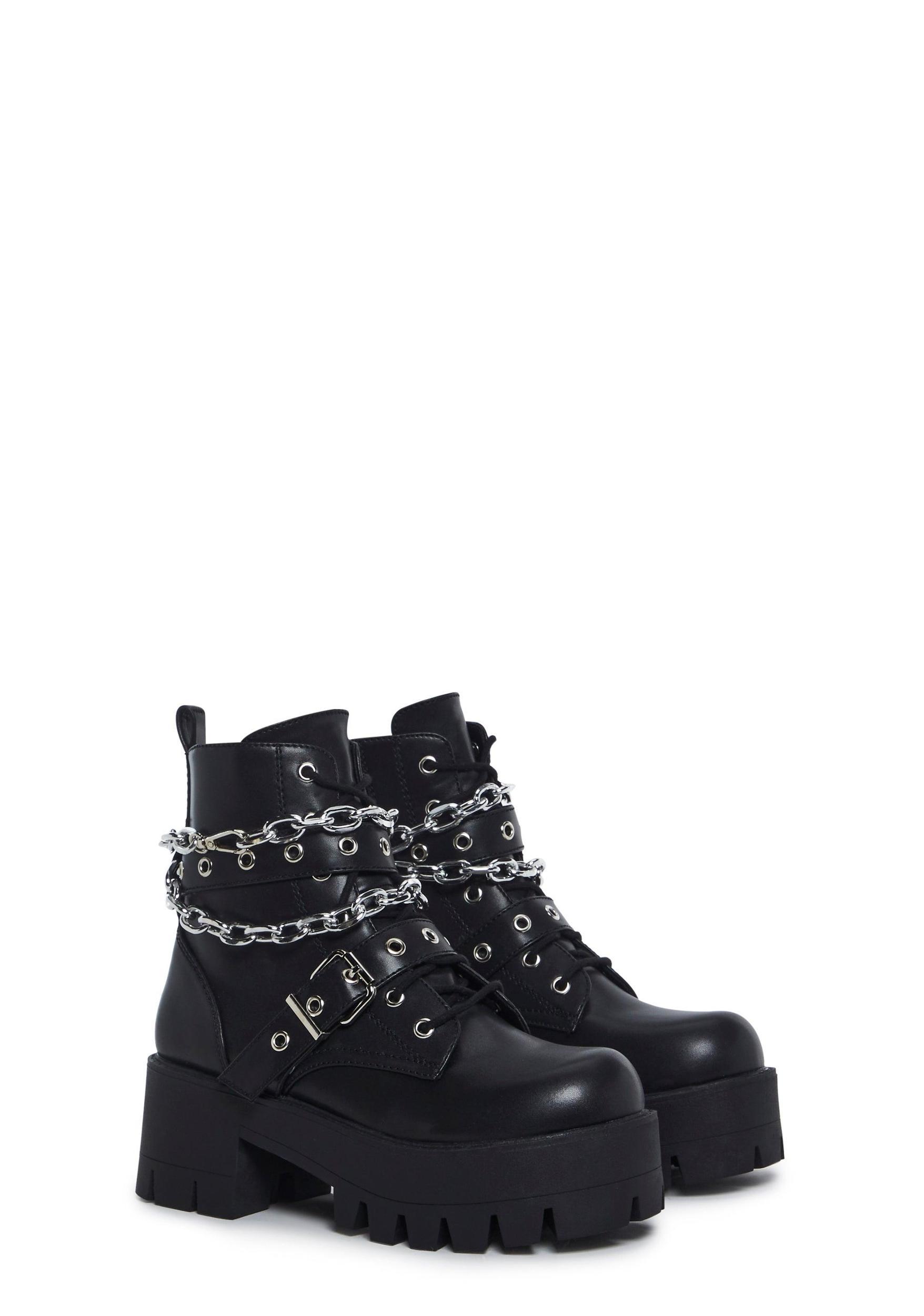 Bad Girl Blues Platform Boots Girls Product Image