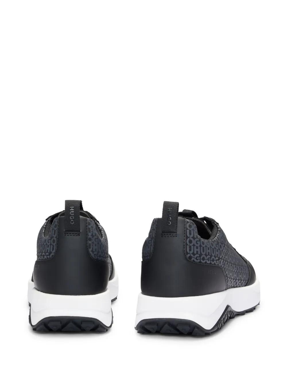 logo-print lace-up sneakers Product Image