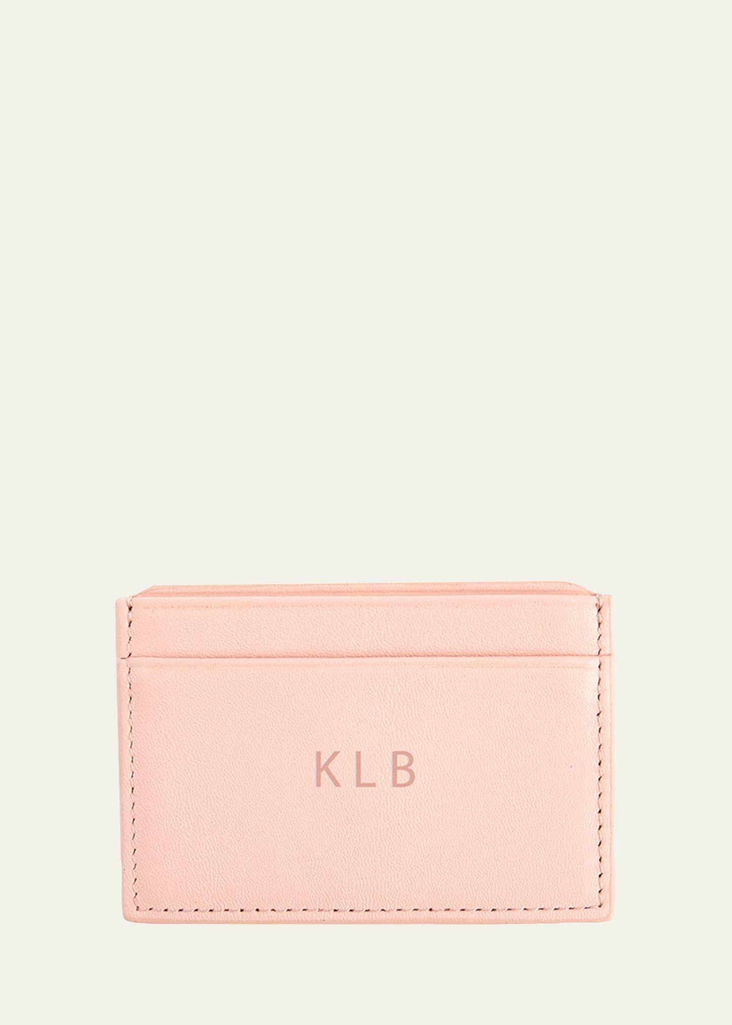 Womens RFID-Blocking Leather Card Case Product Image