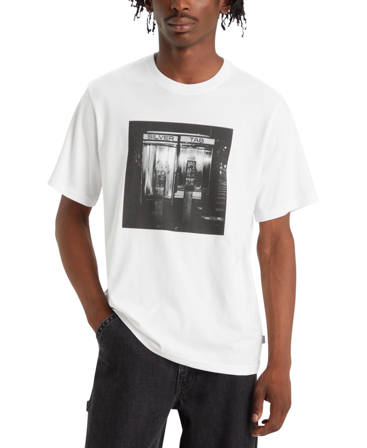 Men's Levi's® Relaxed-Fit Short-Sleeve Graphic Tee, Size: Large, Floral Black Product Image