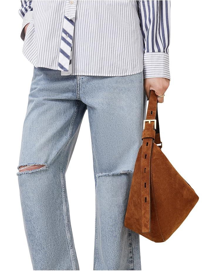 Half Moon Suede Crossbody Product Image