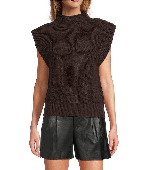 Antonio Melani Rory Turtleneck Cap Sleeve Sweater Product Image