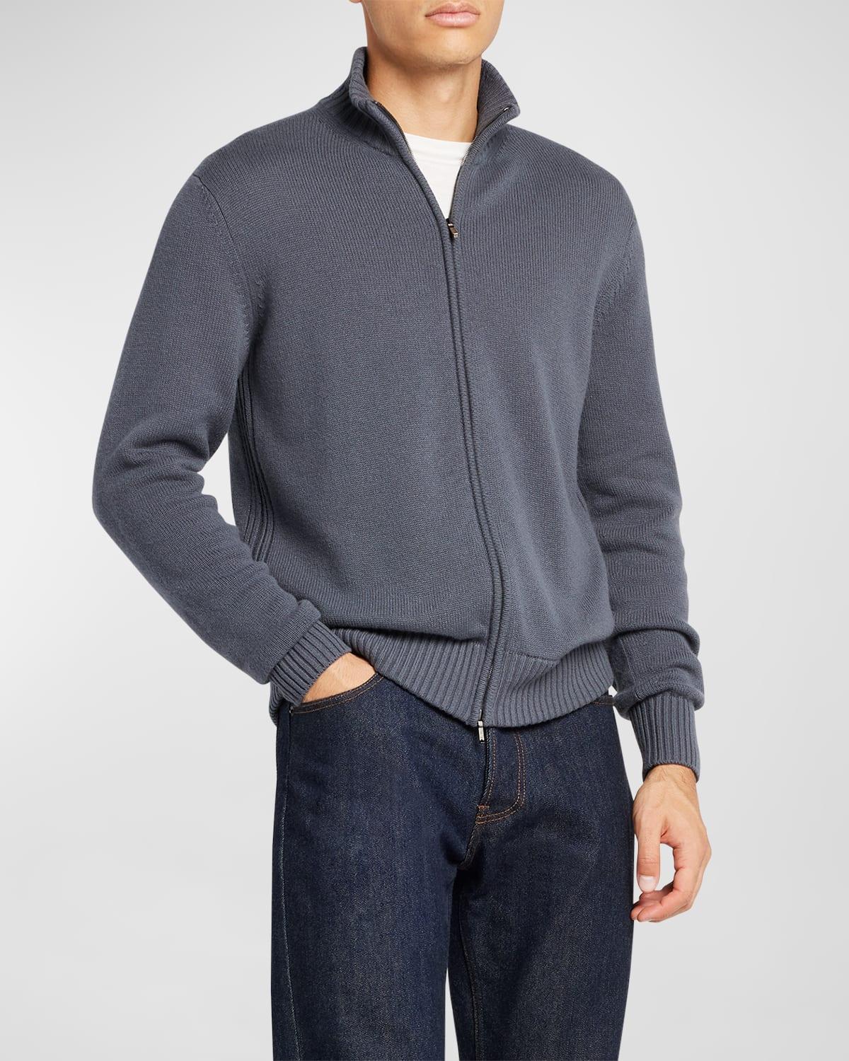 Mens Cashmere Parksville Full-Zip Sweater Product Image