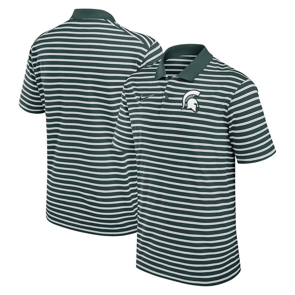 Men's Nike Royal/White Duke Blue Devils Primetime Victory Striped Performance Polo, Size: XXL Product Image