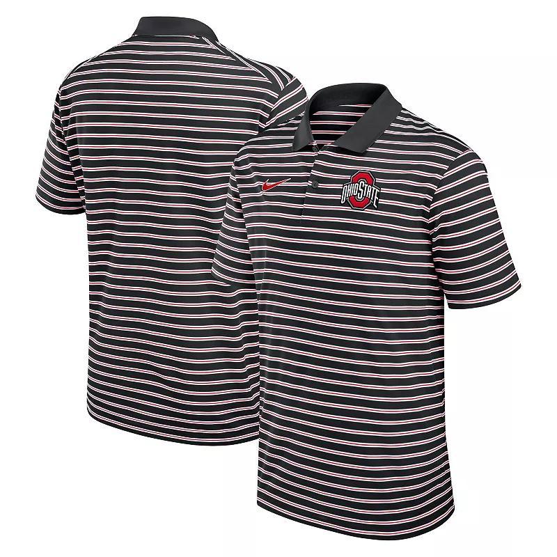 Men's Nike Royal/White Duke Blue Devils Primetime Victory Striped Performance Polo, Size: XXL Product Image