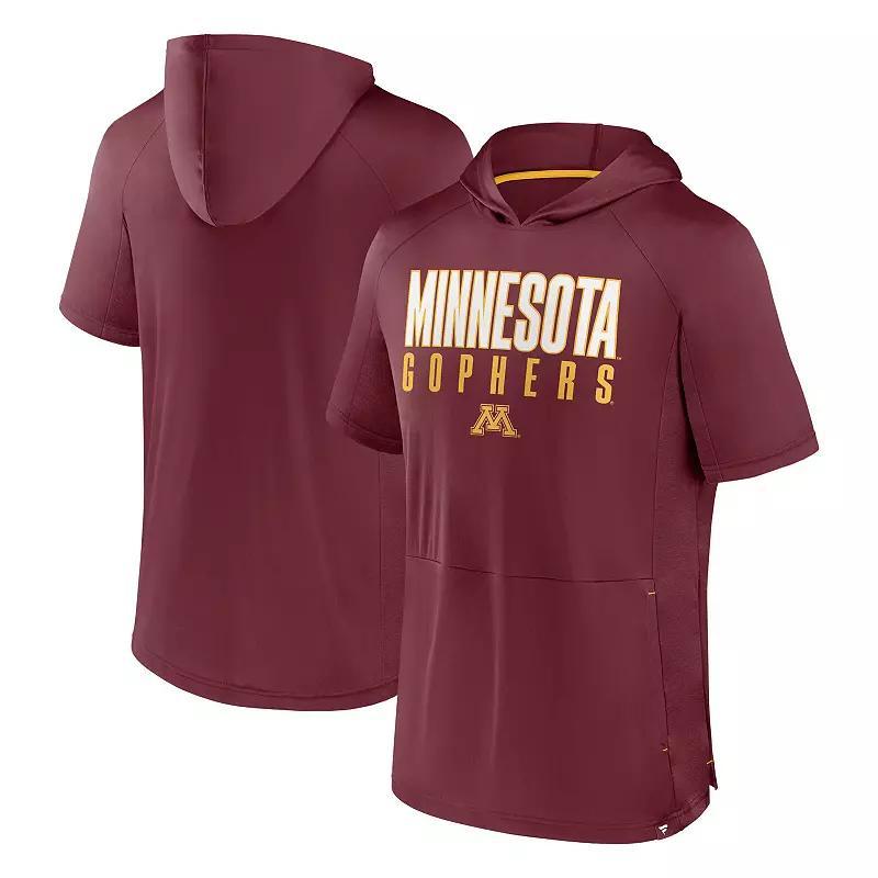 Men's Fanatics  Maroon Minnesota Golden Gophers Core Read Hoodie T-Shirt, Size: Small, Red Product Image