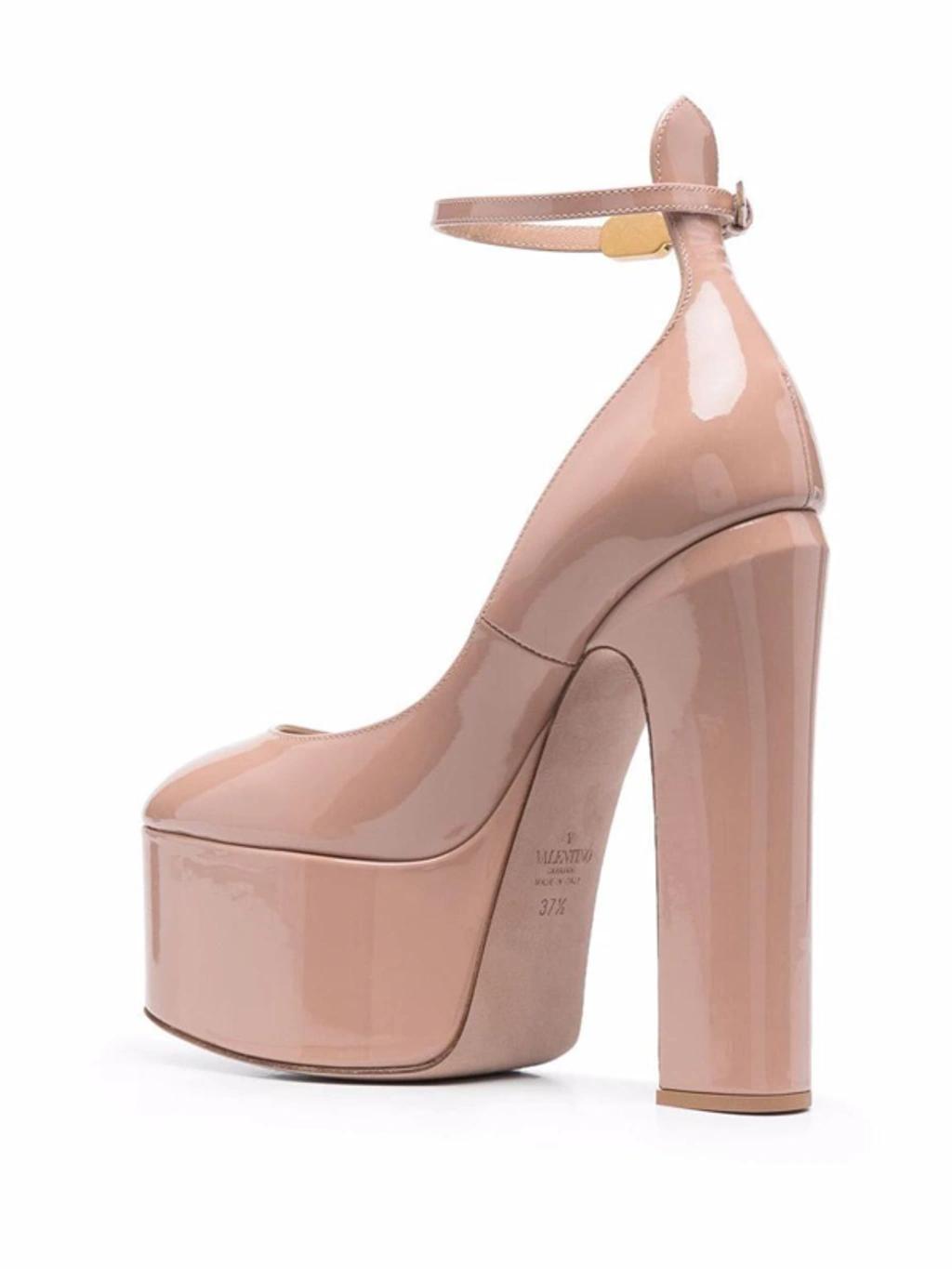 VALENTINO GARAVANI Tan-go Cinnamon Pink Pumps Product Image