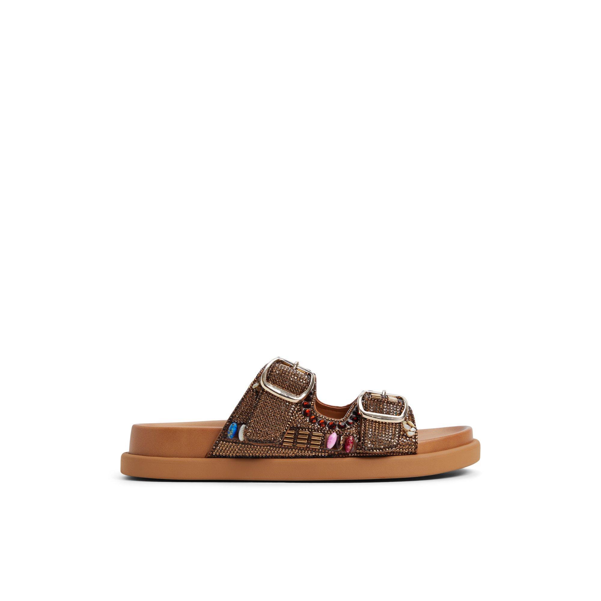 Bohochic Open Brown Women's Footbed sandals | ALDO US Product Image
