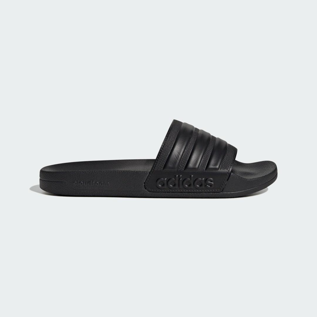 adidas Adilette Men's Slide Sandals, Size: 13, Black White Black Product Image