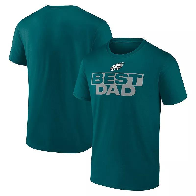 Men's Black Cincinnati Bengals Best Dad T-Shirt, Size: Medium Product Image