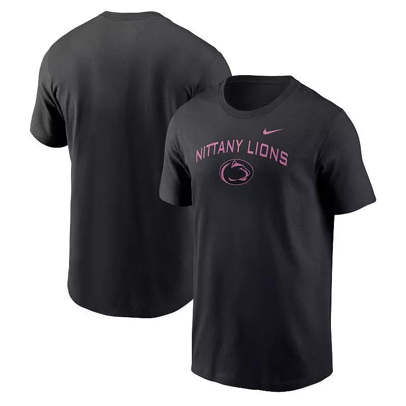 Men's Nike  Black Penn State Nittany Lions Throwback T-Shirt, Size: Medium Product Image