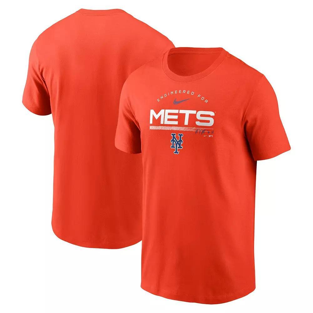 Men's Nike Navy Detroit Tigers Team Engineered Performance T-Shirt, Size: Small, Blue Product Image