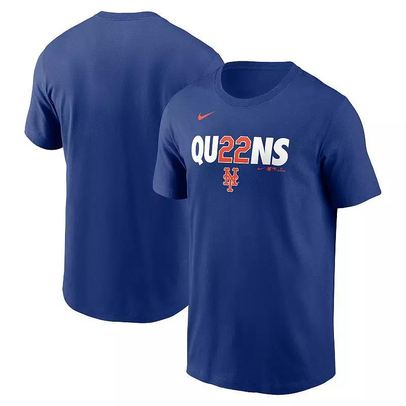Men's Nike Juan Soto Royal New York Mets Graphic T-Shirt, Size: Small, Blue Product Image