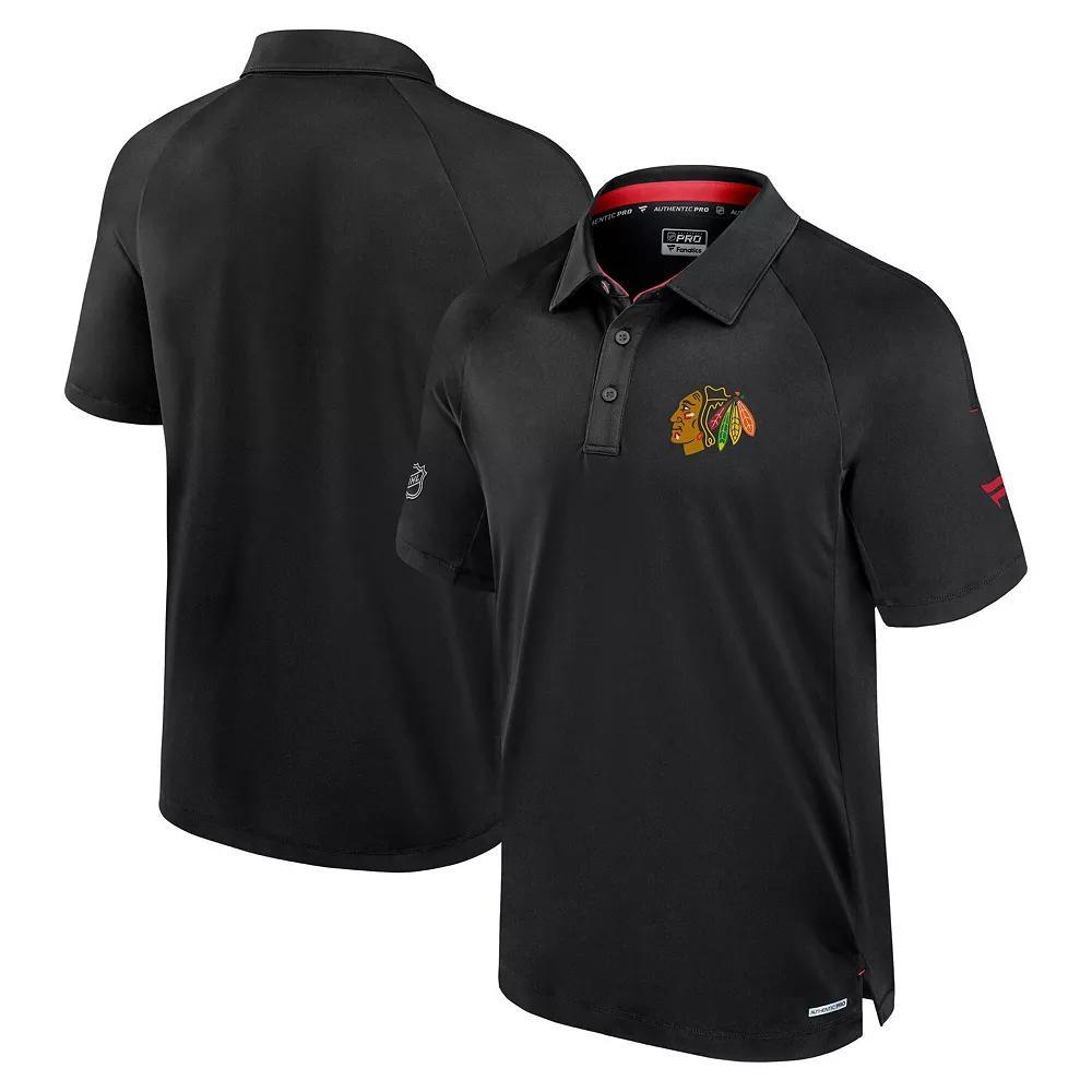 Men's Fanatics  Gray Vegas Golden Knights Authentic Pro Rink Polo, Size: XL, Lvk Grey Product Image