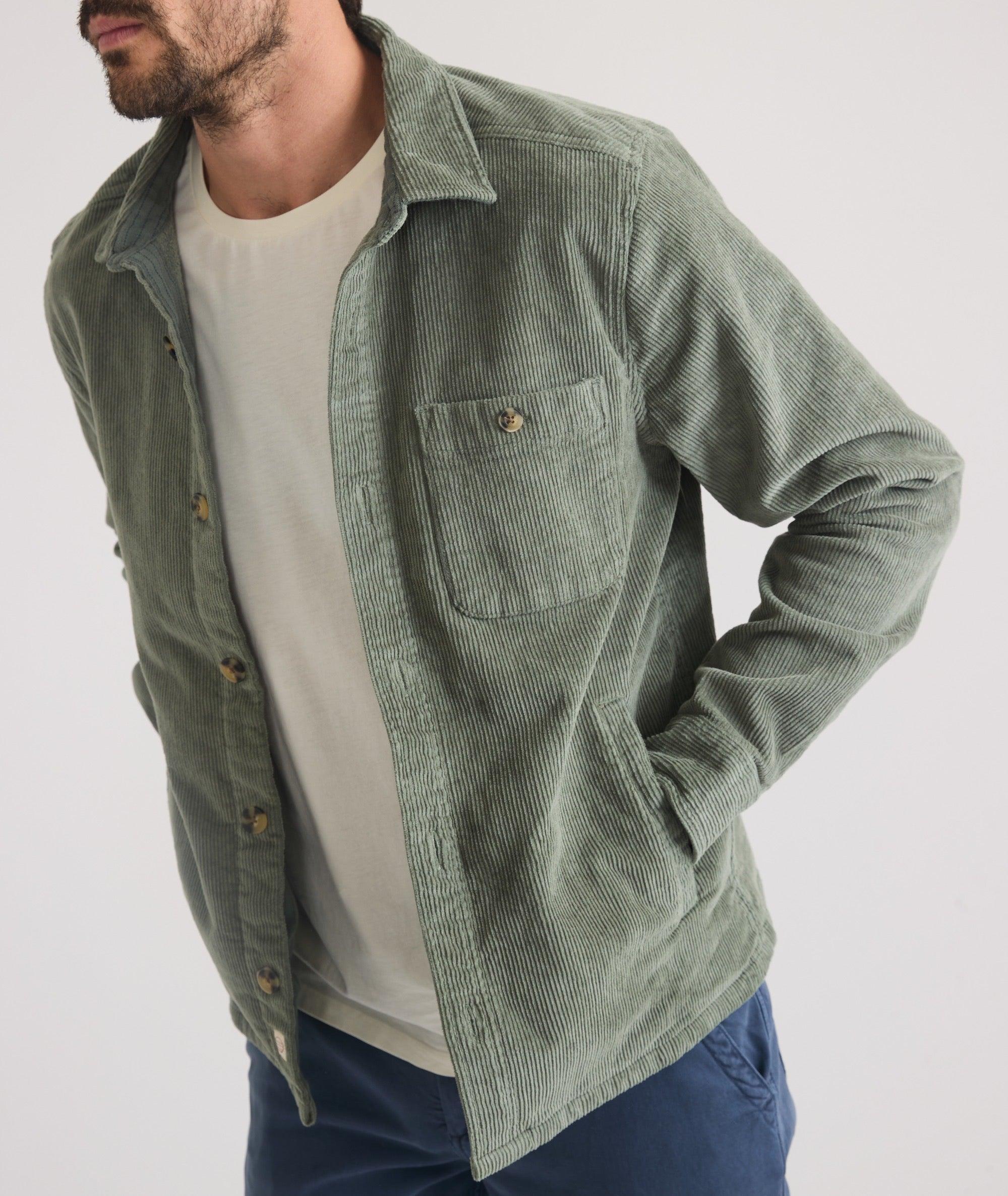 Max Stretch Corduroy Overshirt Product Image