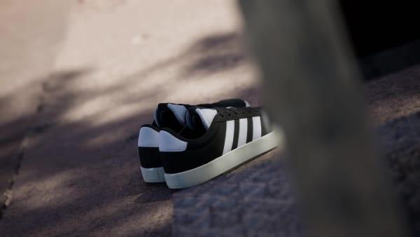 adidas VL Court 3.0 Shoes Core Black M 6.5 / W 7.5 Womens Product Image