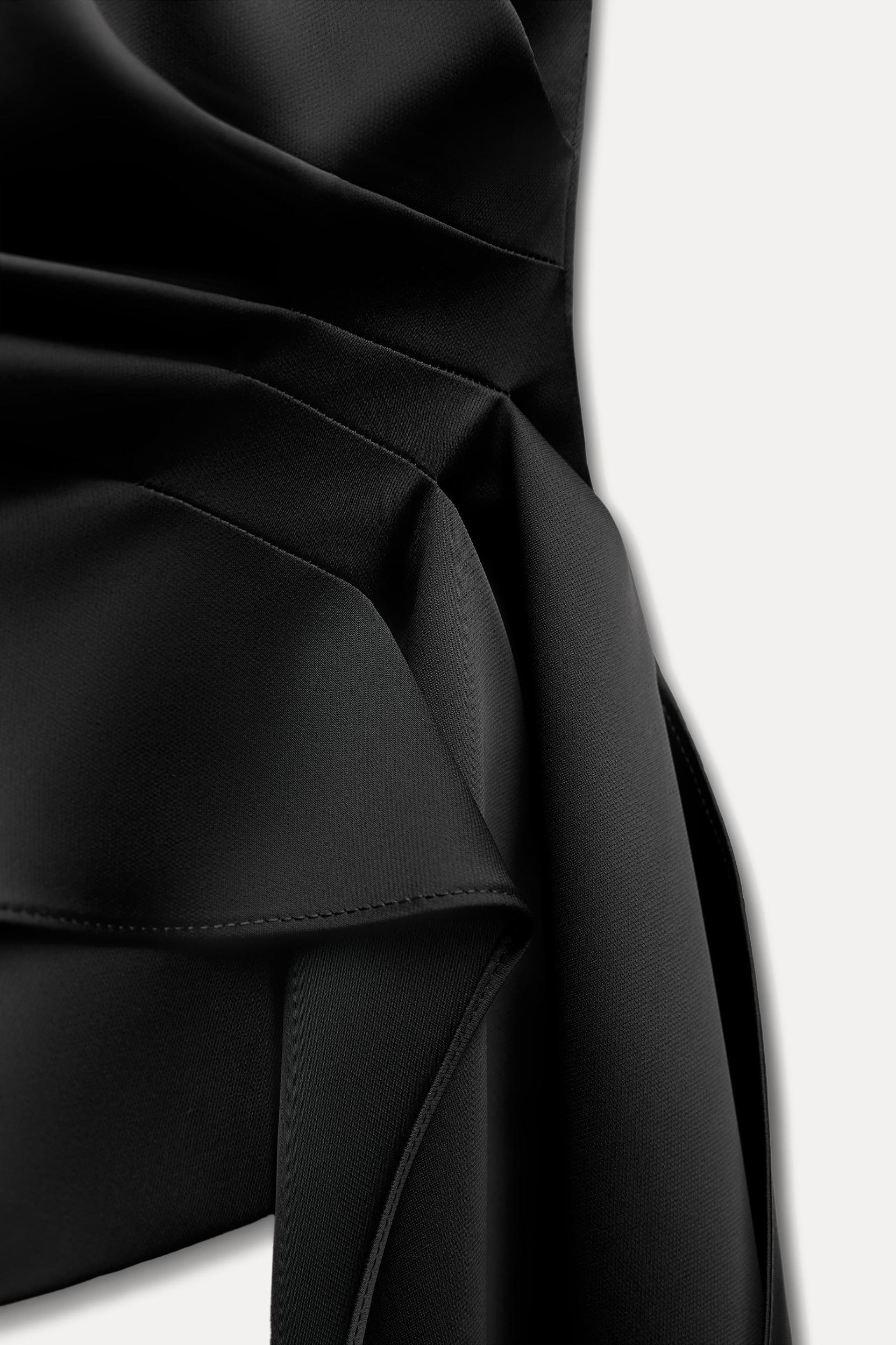 PLEATED SATIN EFFECT TOP Product Image